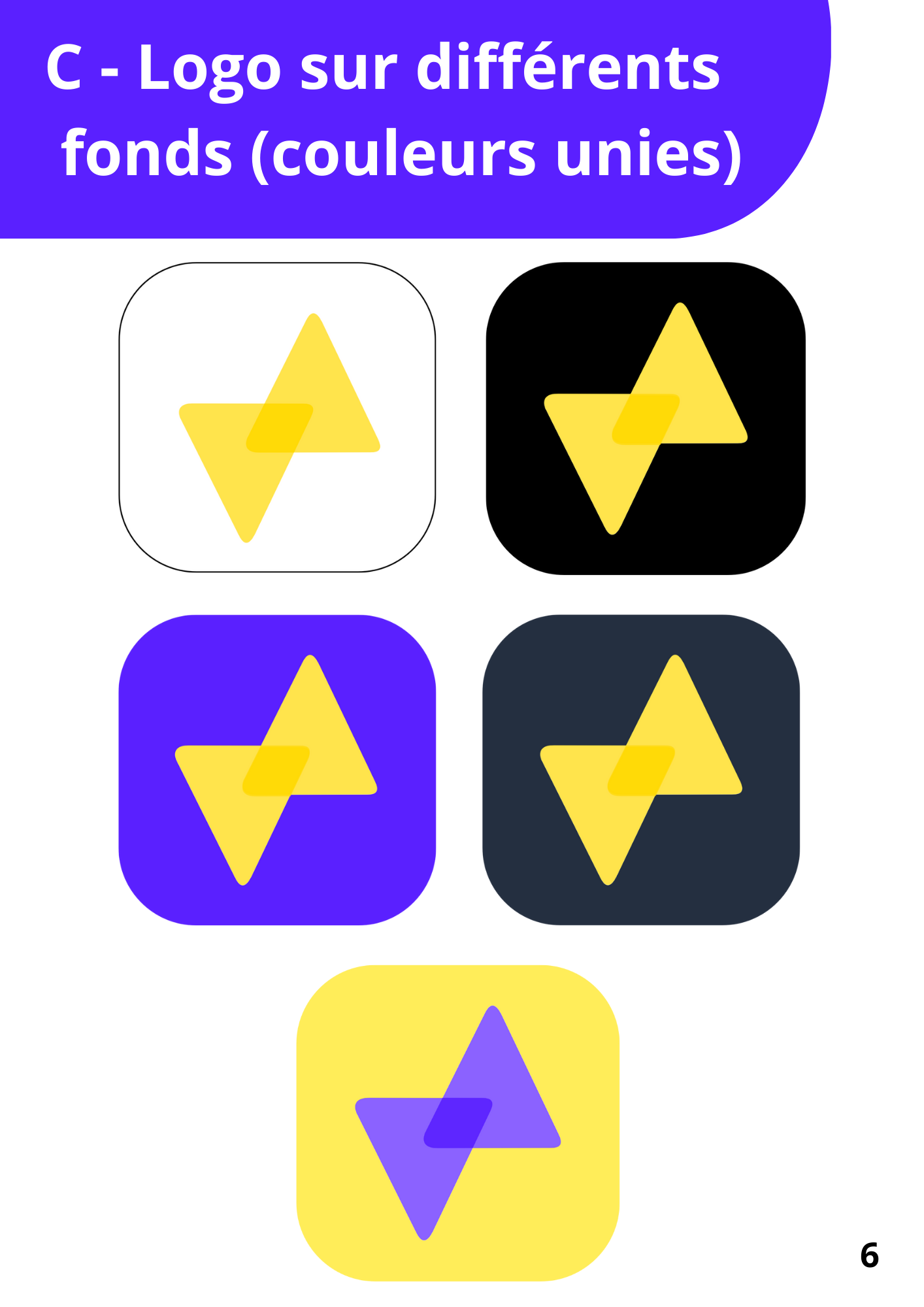 logos quik sur fonds colorés