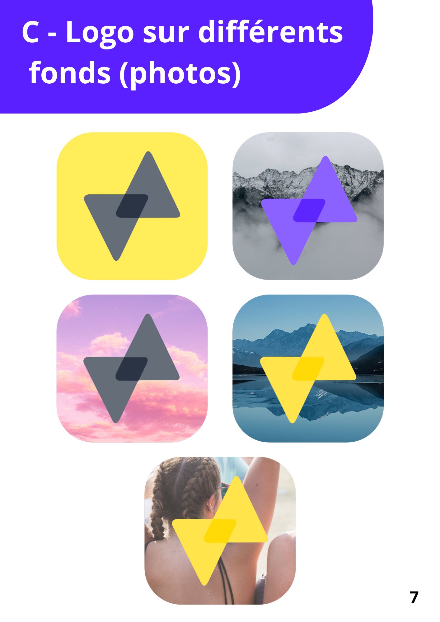 logos quik sur fonds photos